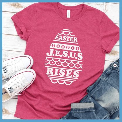 Jesus Rises - Easter Egg T-Shirt