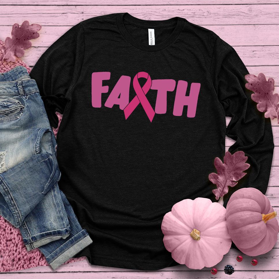 FAITH Pink Ribbon Colored Edition Long Sleeves - Brooke & Belle