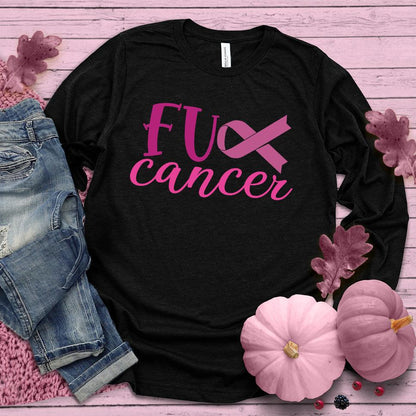 FU Cancer Colored Edition Long Sleeves - Brooke & Belle
