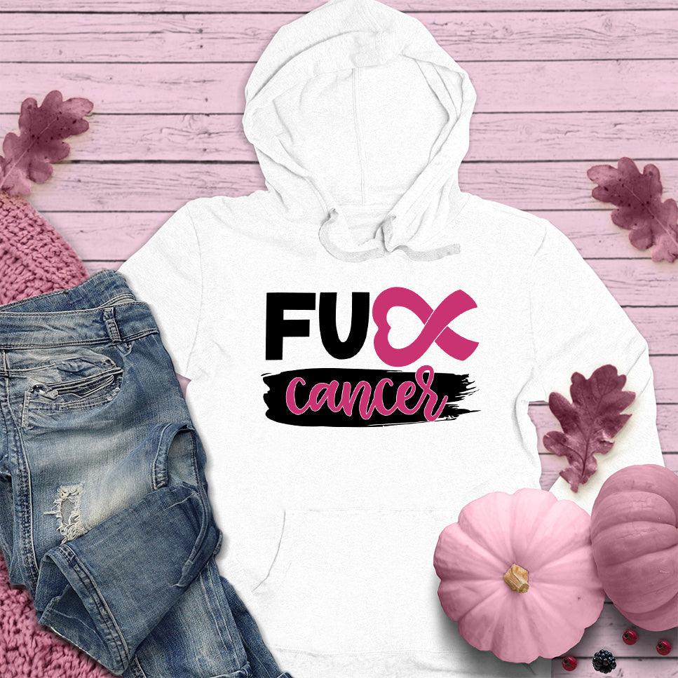 FU Cancer Ribbon Colored Edition Hoodie - Brooke & Belle