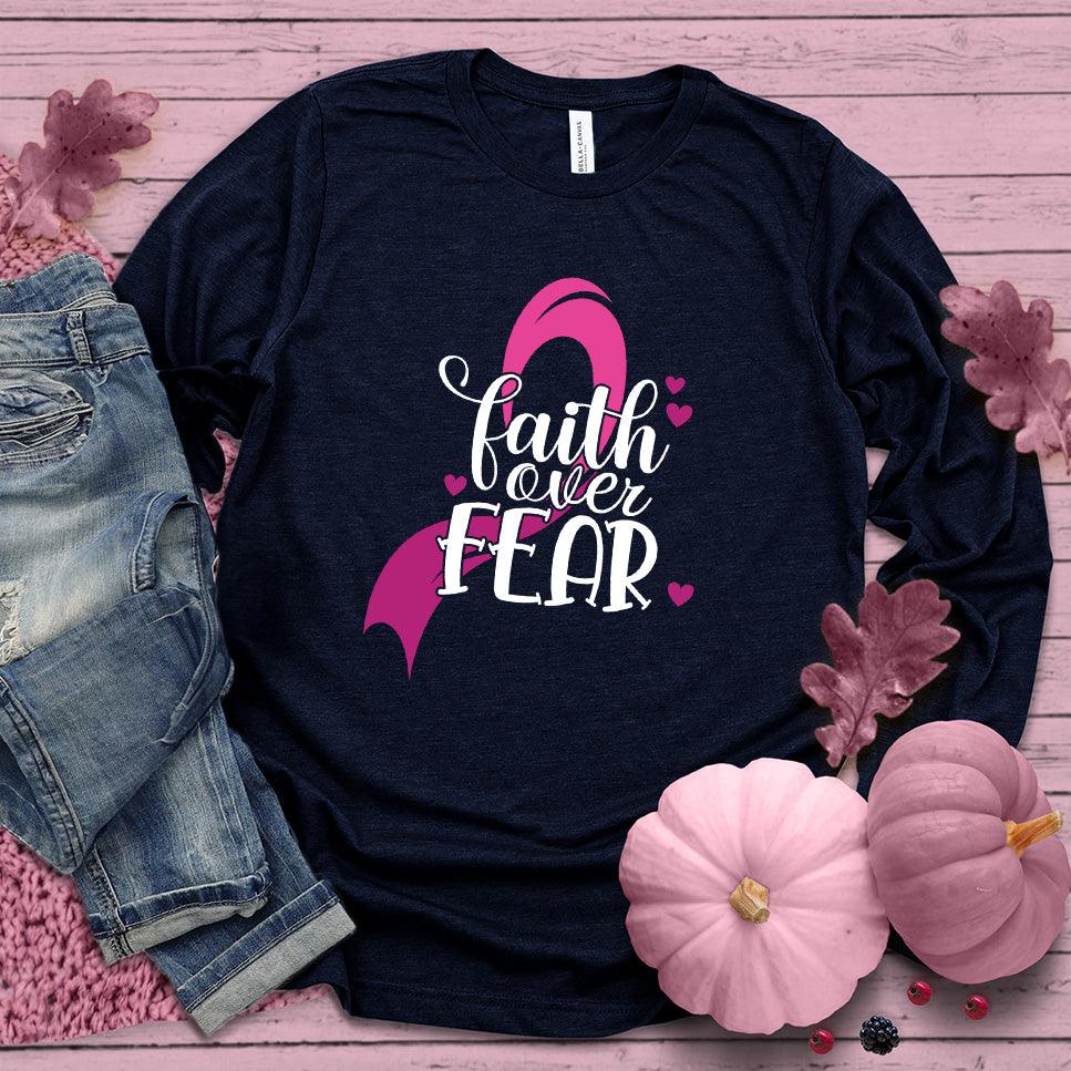 Faith Over Fear Colored Edition Long Sleeves - Brooke & Belle