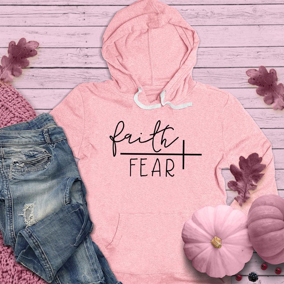 Faith Over Fear Forever Hoodie Pink Edition - Brooke & Belle