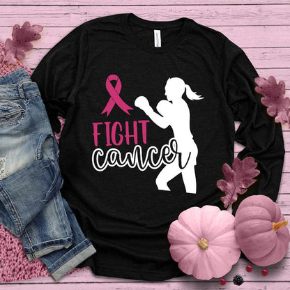Fight Cancer Version 2 Colored Edition Long Sleeves - Brooke & Belle