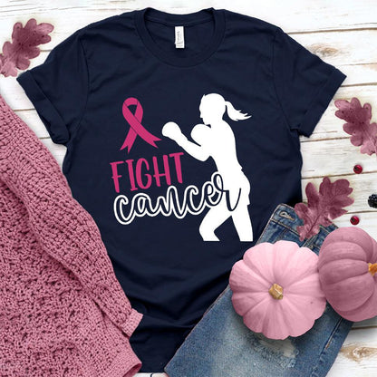 Fight Cancer Version 2 Colored Edition T-Shirt - Brooke & Belle