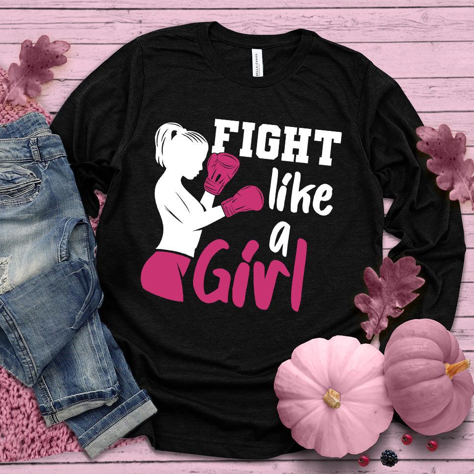 Fight Like A Girl Colored Edition Long Sleeves - Brooke & Belle