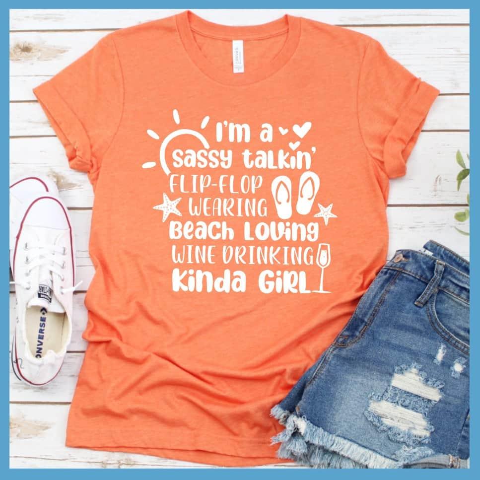 Flip-Flop Wearing Beach Loving Kinda Girl T-Shirt - Brooke & Belle