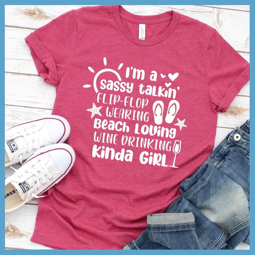 Flip-Flop Wearing Beach Loving Kinda Girl T-Shirt - Brooke & Belle