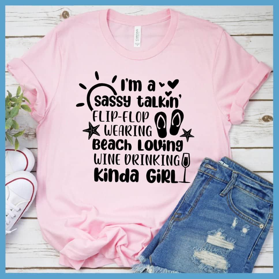 Flip-Flop Wearing Beach Loving Kinda Girl T-Shirt - Brooke & Belle