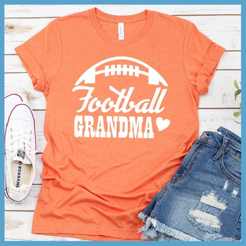 football grandma t shirt