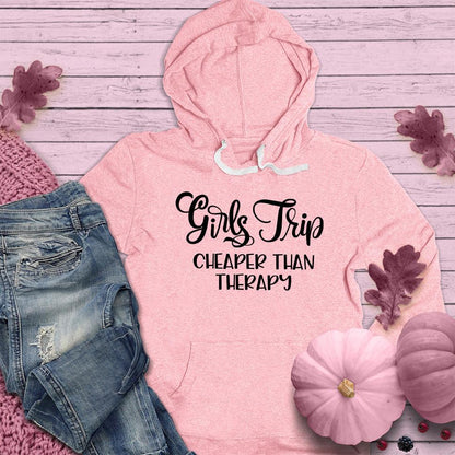 Girls Trip Hoodie Pink Edition Pink - Cozy friendship-themed hoodie with Girls Trip fun quote for bonding experiences