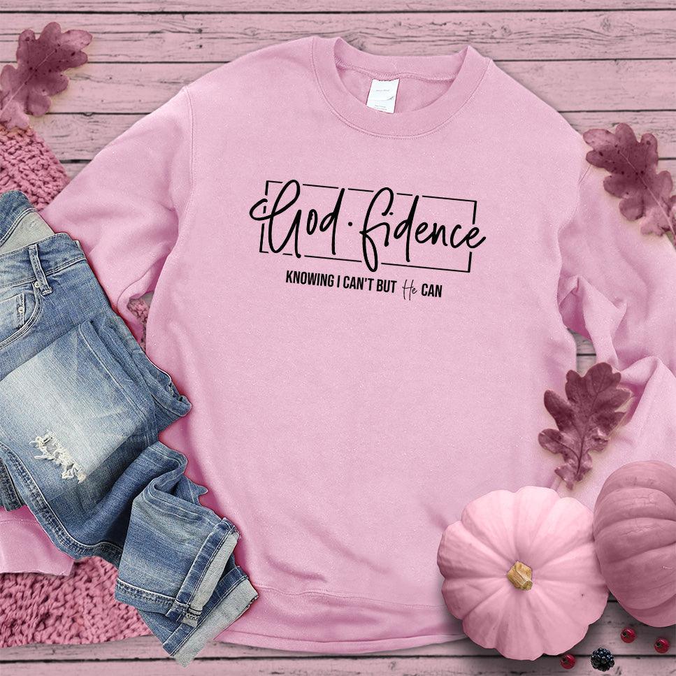 Godfidence Version 3 Sweatshirt Pink Edition - Brooke & Belle