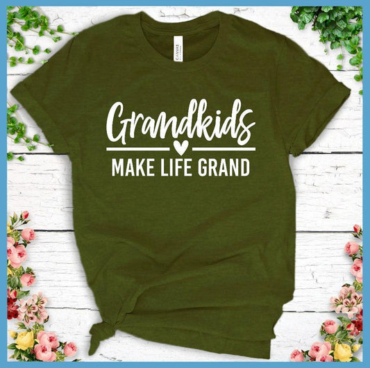 Grandkids Make Life Grand T-Shirt - Brooke & Belle