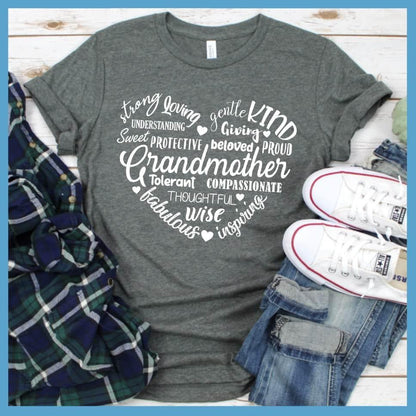 Grandmother Heart T-Shirt - Brooke & Belle