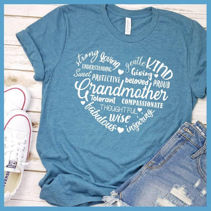 Grandmother Heart T-Shirt