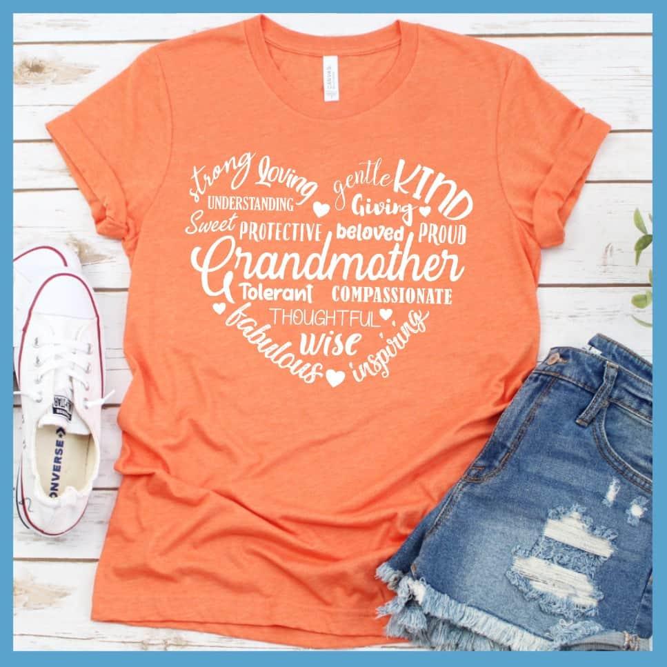 Grandmother Heart T-Shirt - Brooke & Belle