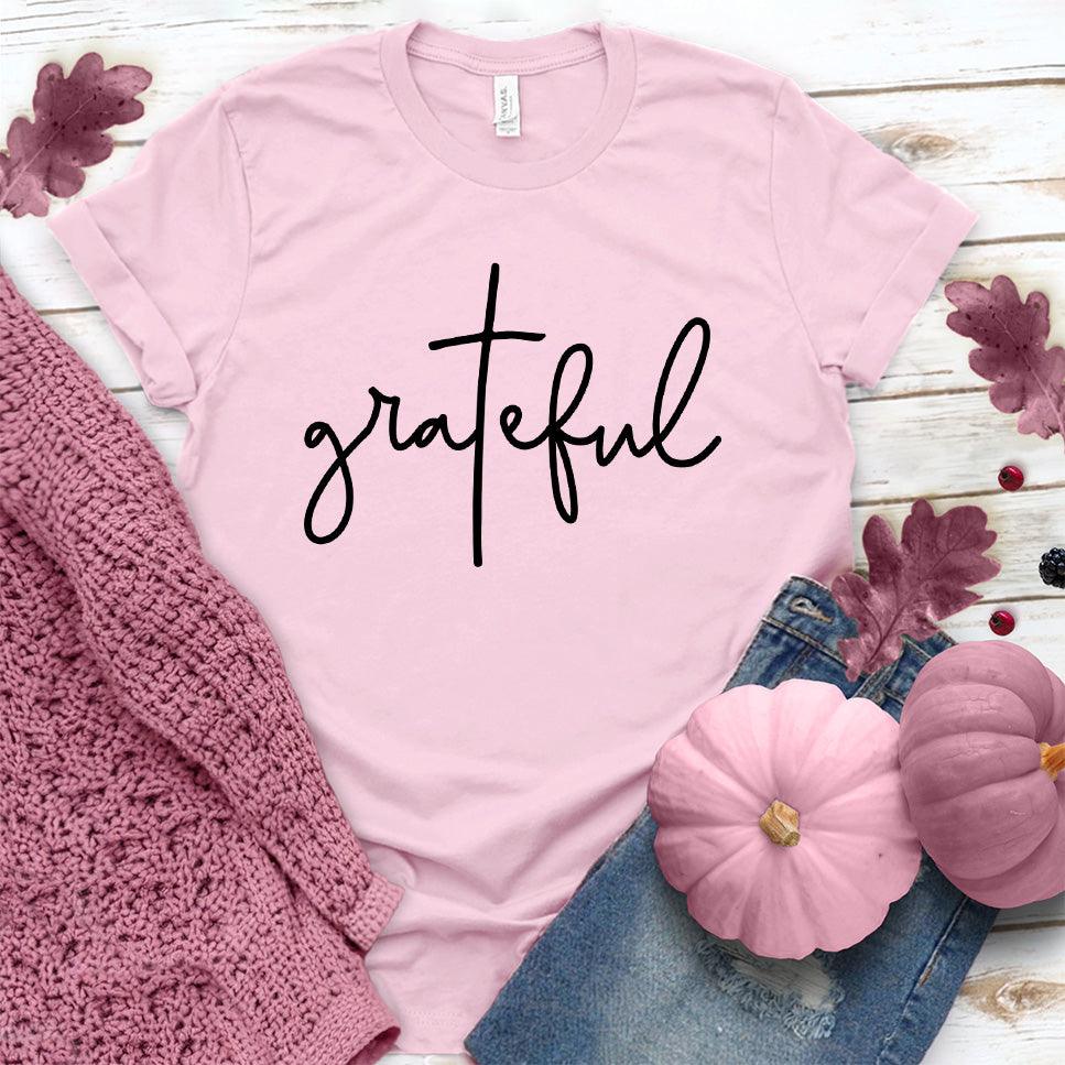 Grateful T-Shirt Pink Edition - Brooke & Belle