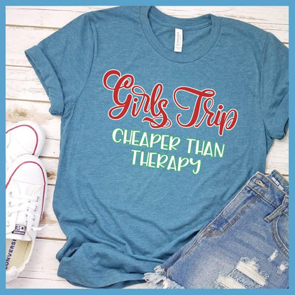 Girls Trip Colored Print Christmas Version 2 T-Shirt