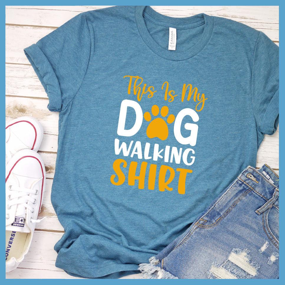 This Is My Dog Walking Shirt Colored Print T-Shirt - Brooke & Belle