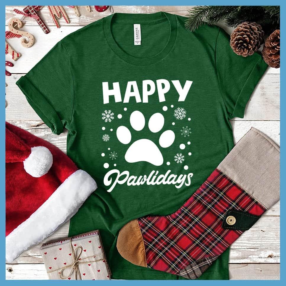 Happy Pawlidays T-Shirt - Brooke & Belle