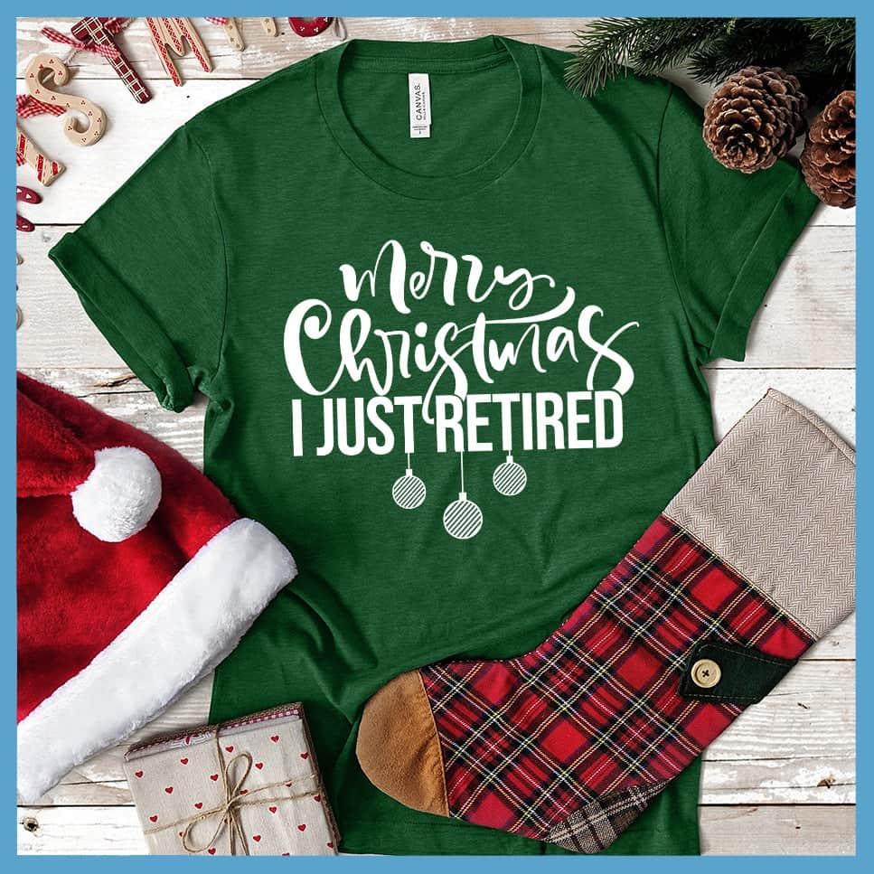 Merry Christmas I Just Retired T-Shirt