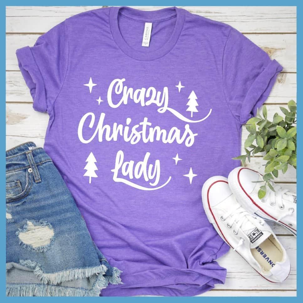 Crazy Christmas Lady T-Shirt - Brooke & Belle