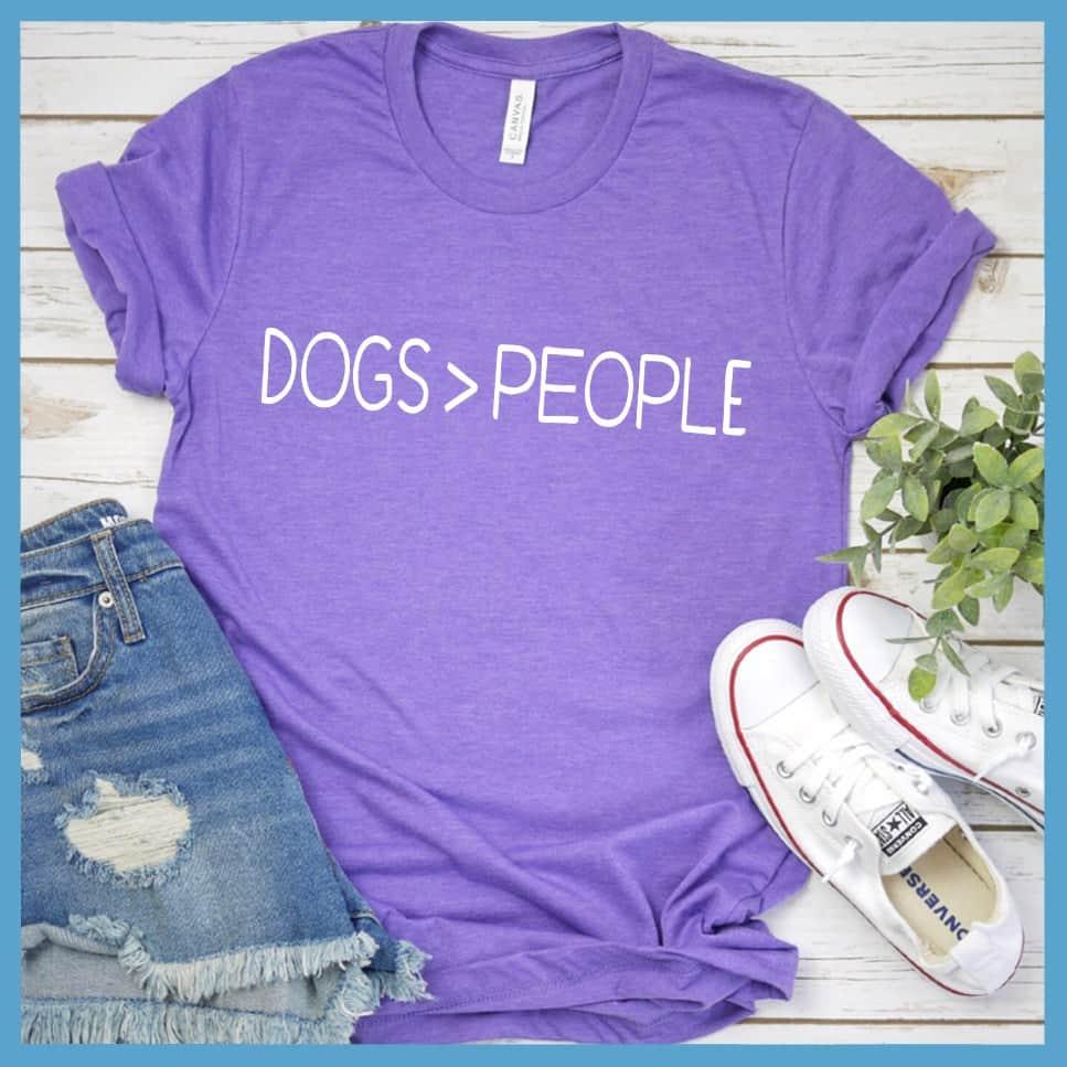 Dogs > People T-Shirt