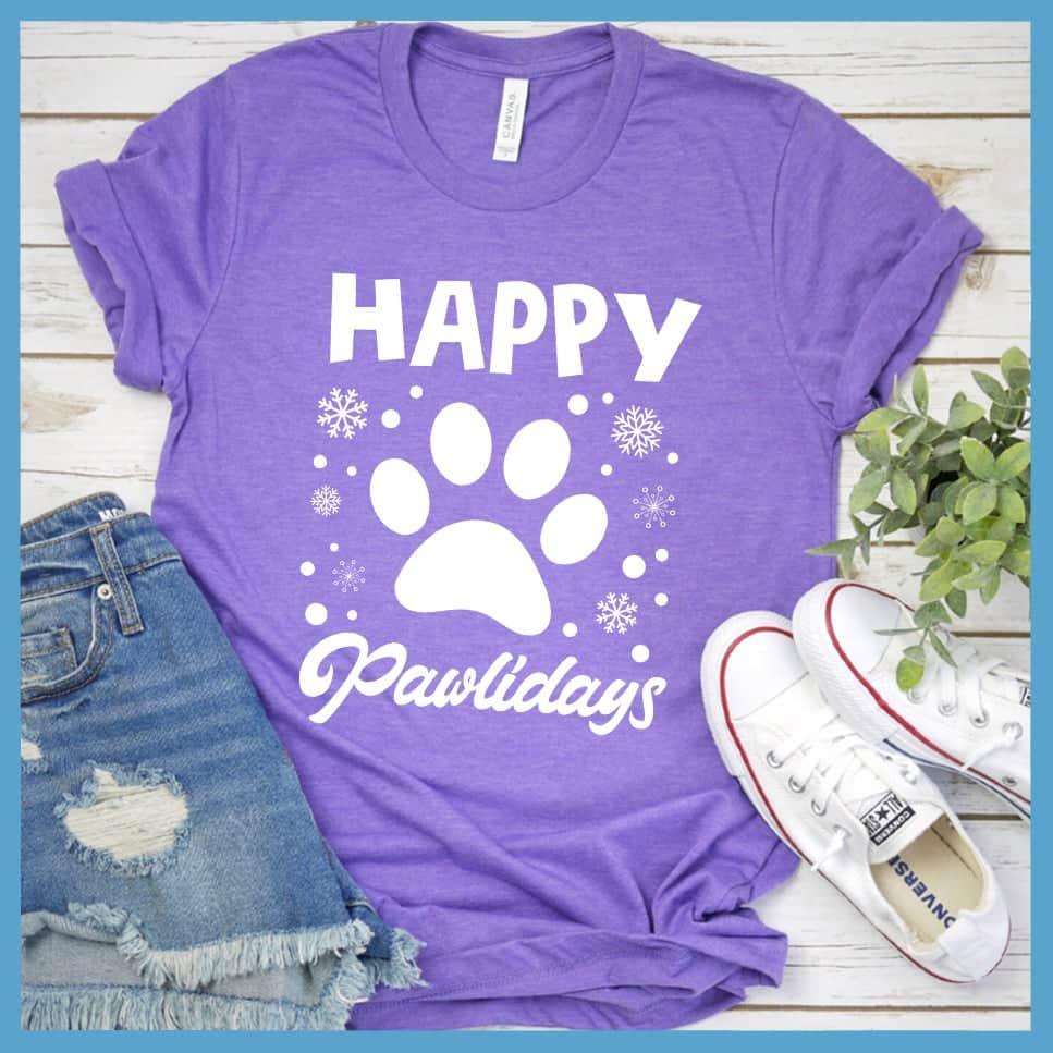 Happy Pawlidays T-Shirt - Brooke & Belle