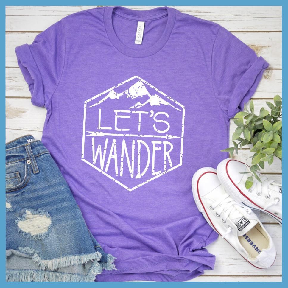 Let's Wander Grunge T-Shirt - Brooke & Belle