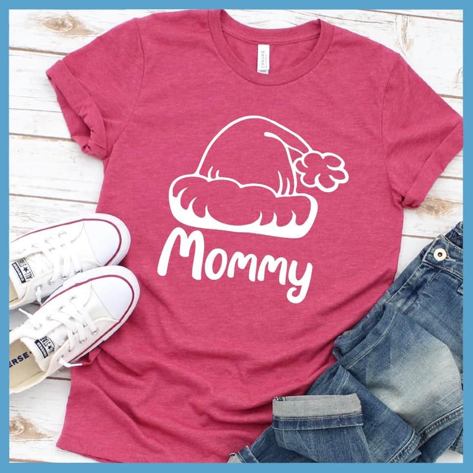 Mommy's Santa Hat Matching Family Christmas T-Shirt - Brooke & Belle