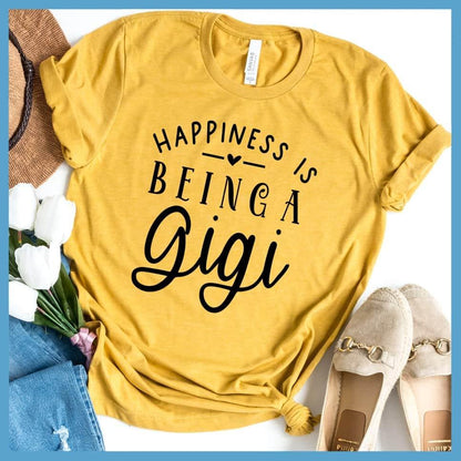 Happiness Is Being A Gigi T-Shirt - Brooke & Belle