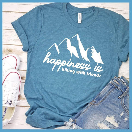 Happiness Is Hiking With Friends T-Shirt - Brooke & Belle
