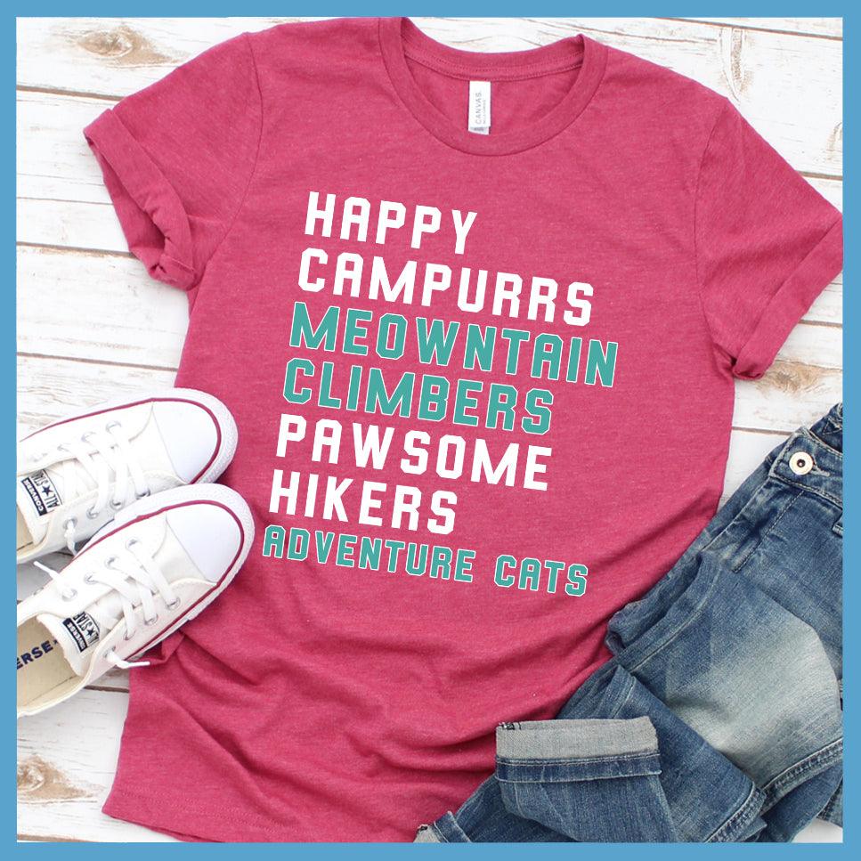 Happy Campurrs Colored Print T-Shirt