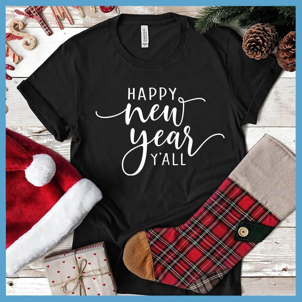 Happy New Year Y'All T-Shirt - Brooke & Belle