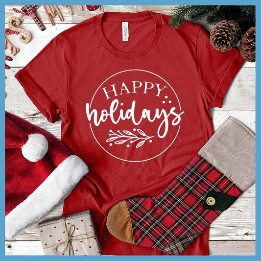 Happy Holidays T-Shirt - Brooke & Belle