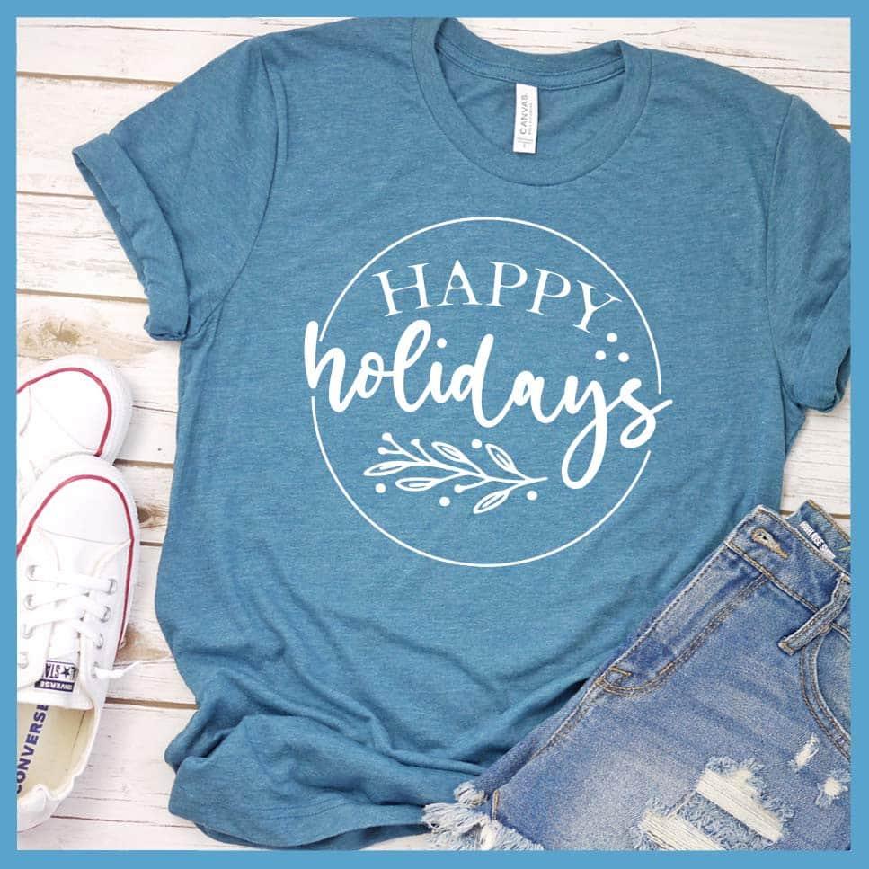 Happy Holidays T-Shirt - Brooke & Belle