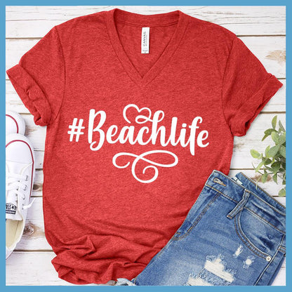 Beach Life V-neck - Brooke & Belle