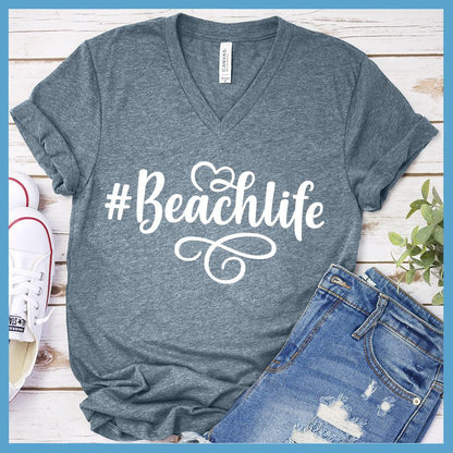 Beach Life V-neck - Brooke & Belle