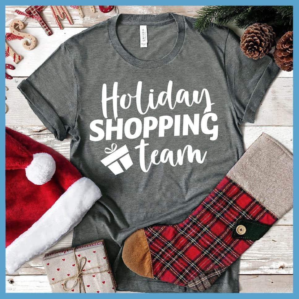 Holiday Shopping Team T-Shirt - Brooke & Belle