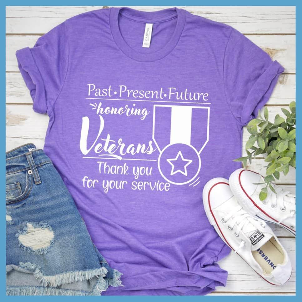 Honoring Veterans, Thank You For Your Service T-Shirt - Brooke & Belle