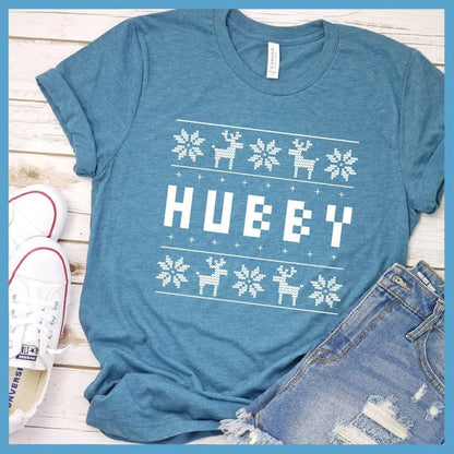 Hubby Christmas Couple T-Shirt