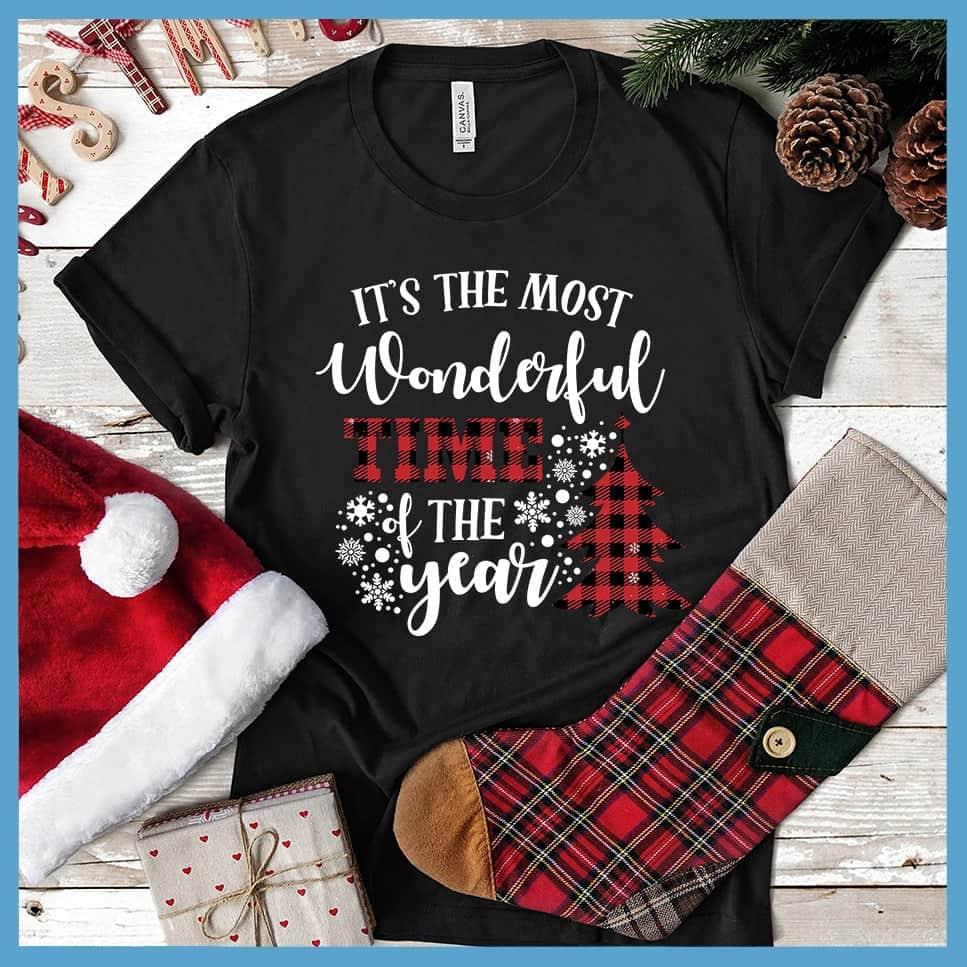 It's The Most Wonderful Time Of The Year Colored Print Version 1 T-Shirt - Brooke & Belle