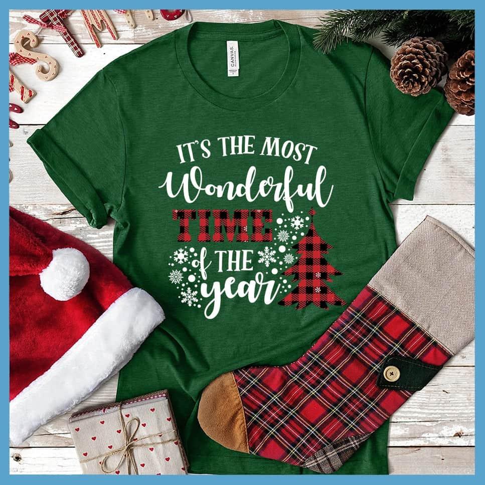 It's The Most Wonderful Time Of The Year Colored Print Version 1 T-Shirt - Brooke & Belle