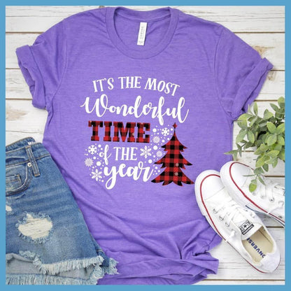 It's The Most Wonderful Time Of The Year Colored Print Version 1 T-Shirt - Brooke & Belle