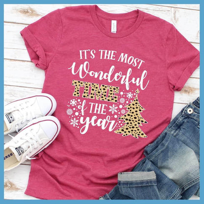It's The Most Wonderful Time Of The Year Colored Print Version 2 T-Shirt - Brooke & Belle