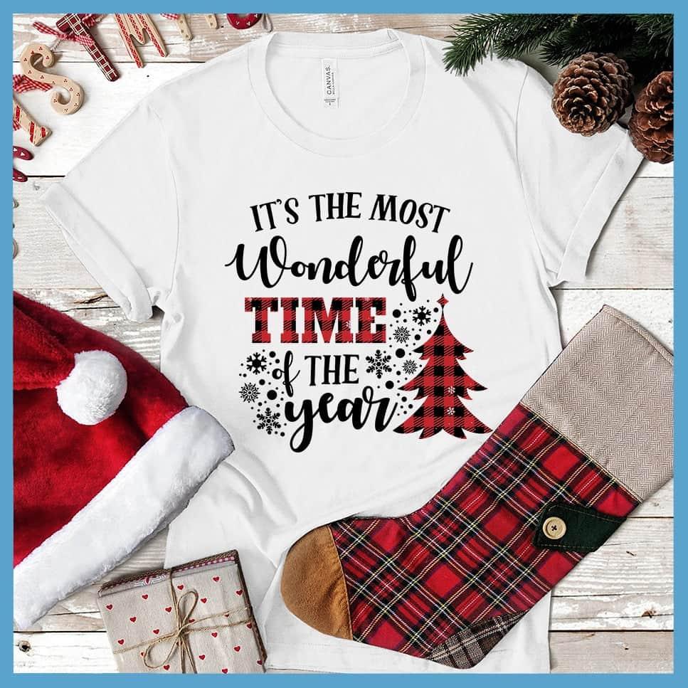 It's The Most Wonderful Time Of The Year Colored Print Version 1 T-Shirt - Brooke & Belle