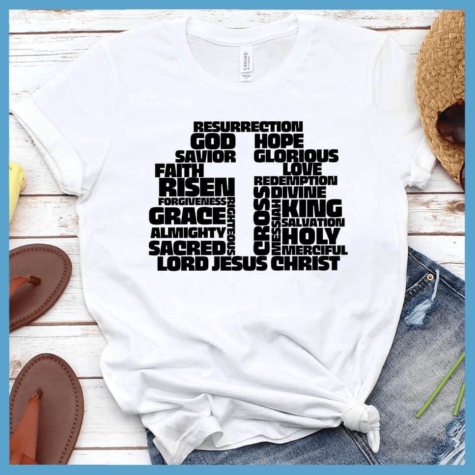 Jesus Cross Collage T-Shirt - Brooke & Belle