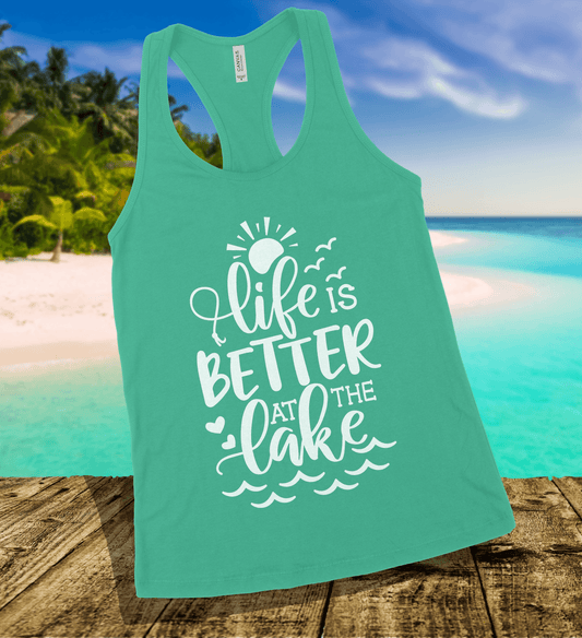 Life Is Better At The Lake Tank Top - Brooke & Belle