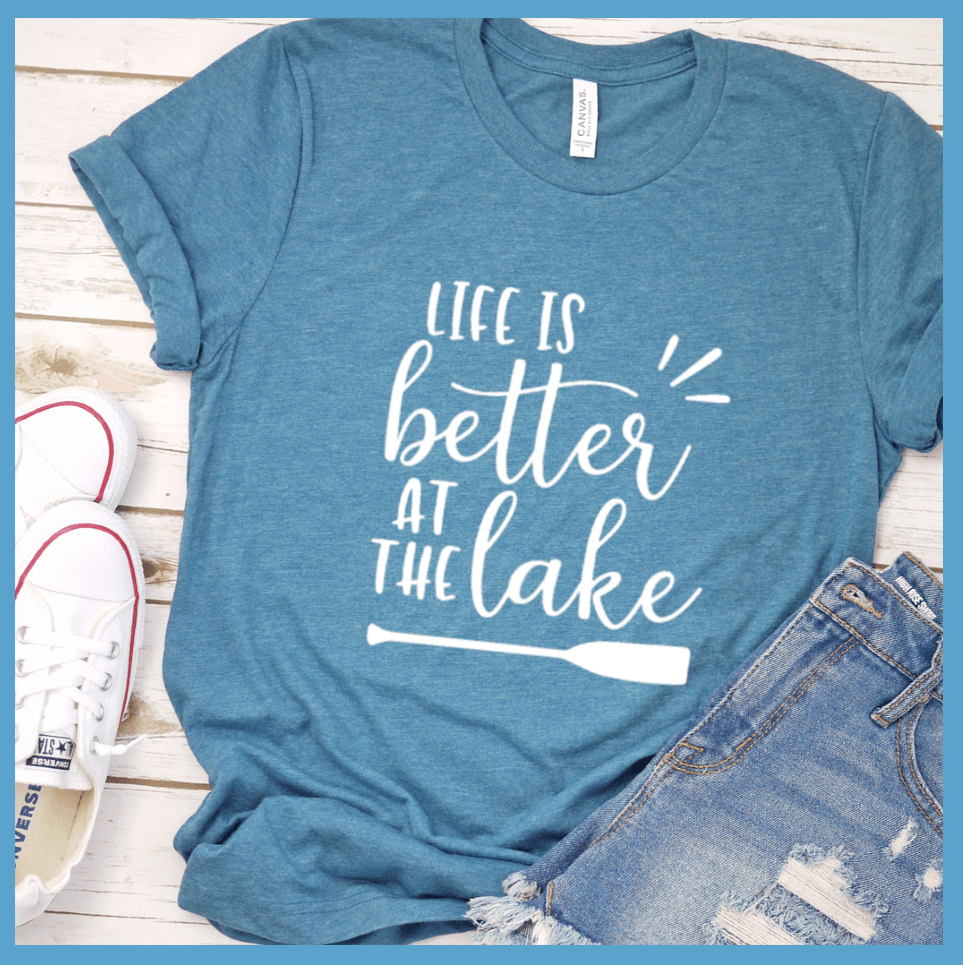 Life Is Better At The Lake Version 2 T-Shirt - Brooke & Belle