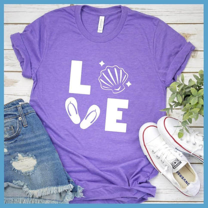 Love Beach Flip Flop T-Shirt - Brooke & Belle