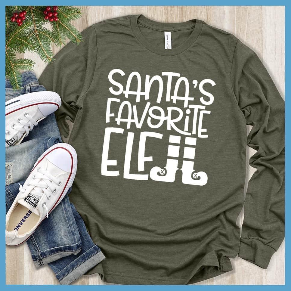 Santa's Favorite Elf Long Sleeves - Brooke & Belle